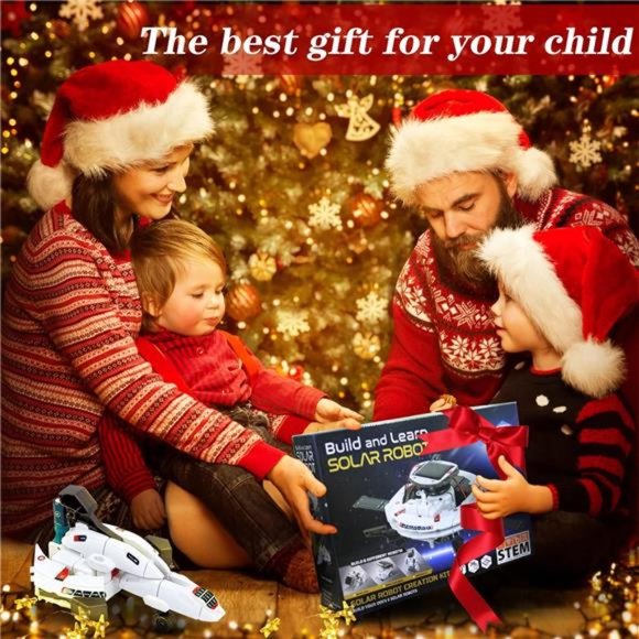 Science Kits for Kids Age 8-12 Solar Robot Kit Learning Building STEM Toys - Picture 6 of 6